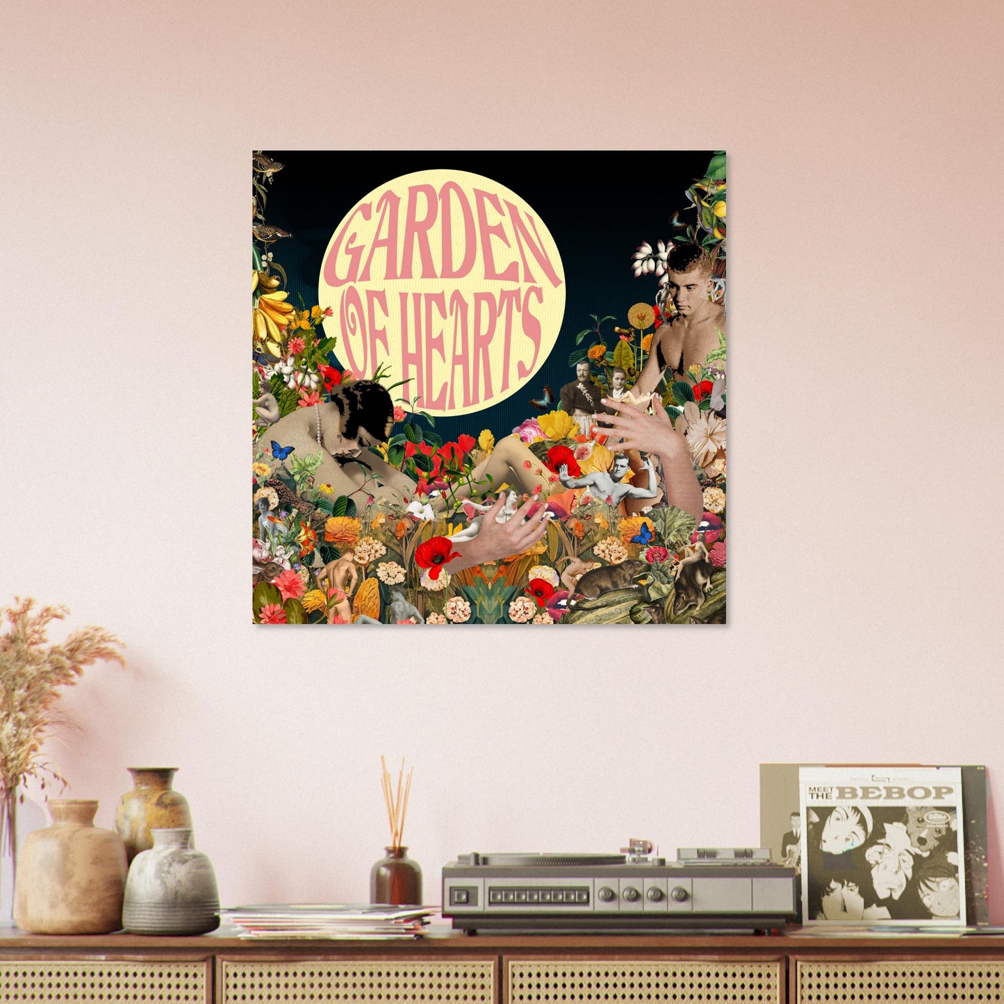 Bluhm Garden of Hearts Album Poster